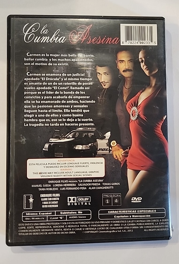 100% Cumbia Guanaca [DVD](中古品) NEW La Cumbia Asesina ~ Español DVD Spanish | eBay
