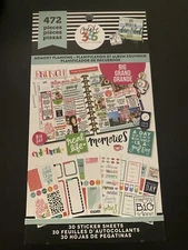 Create 365 the Happy Planner Stickers, Incomplete