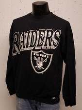 Vintage 90's 1991 Los Angeles RAIDERS Crewneck Sweatshirt LOGO 7 Men's Large NWA