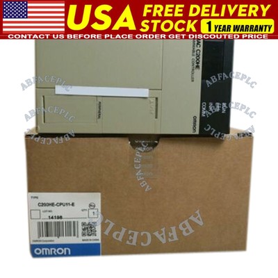 Omron C200HE-CPU11-E CPU Unit C200HECPU11E Expedited
