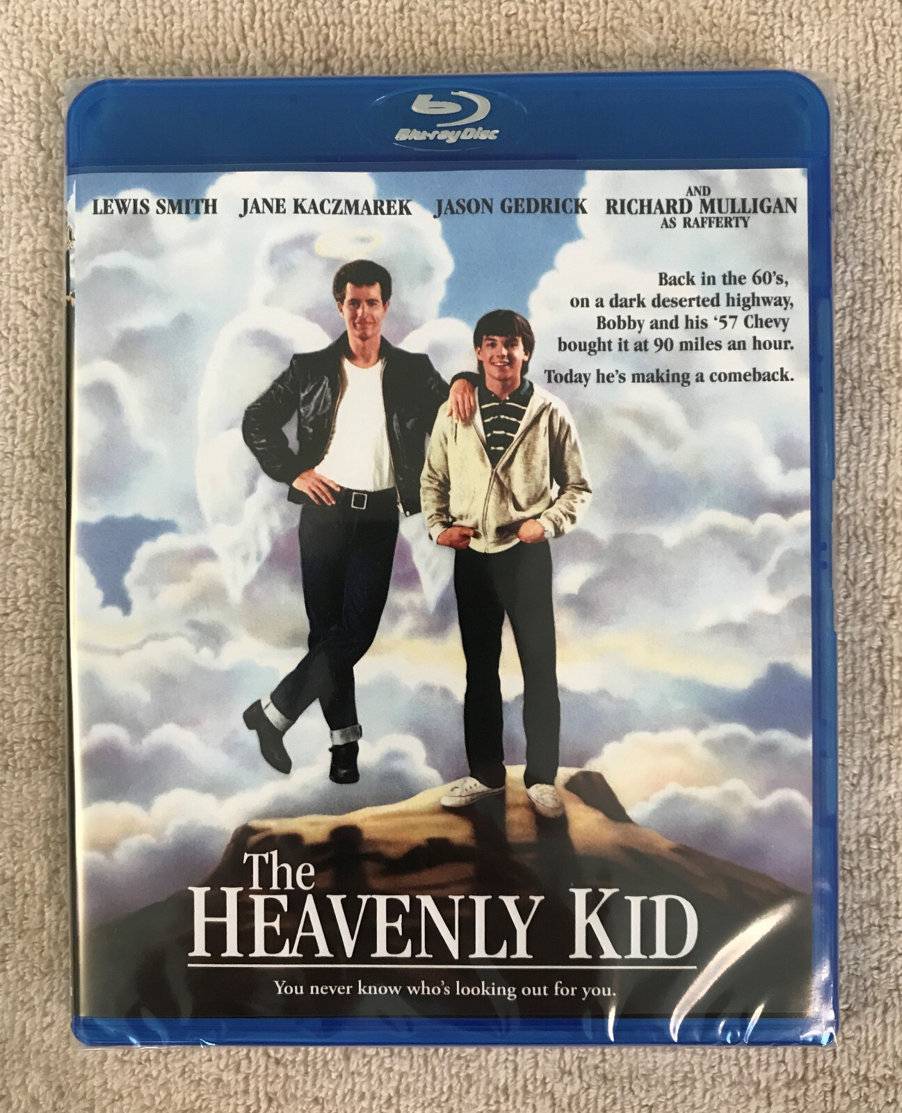 The Heavenly Kid (1985) Bluray Scorpion Releasing 80s Romantic Comedy