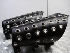 LEATHER GAUNTLETS. THRASH METAL ...(MDLG0024)... DEATH ANGEL'S