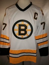 Ray Bourque Boston Bruins White & Gold "1977-1981 Throwback" CCM NHL Jersey