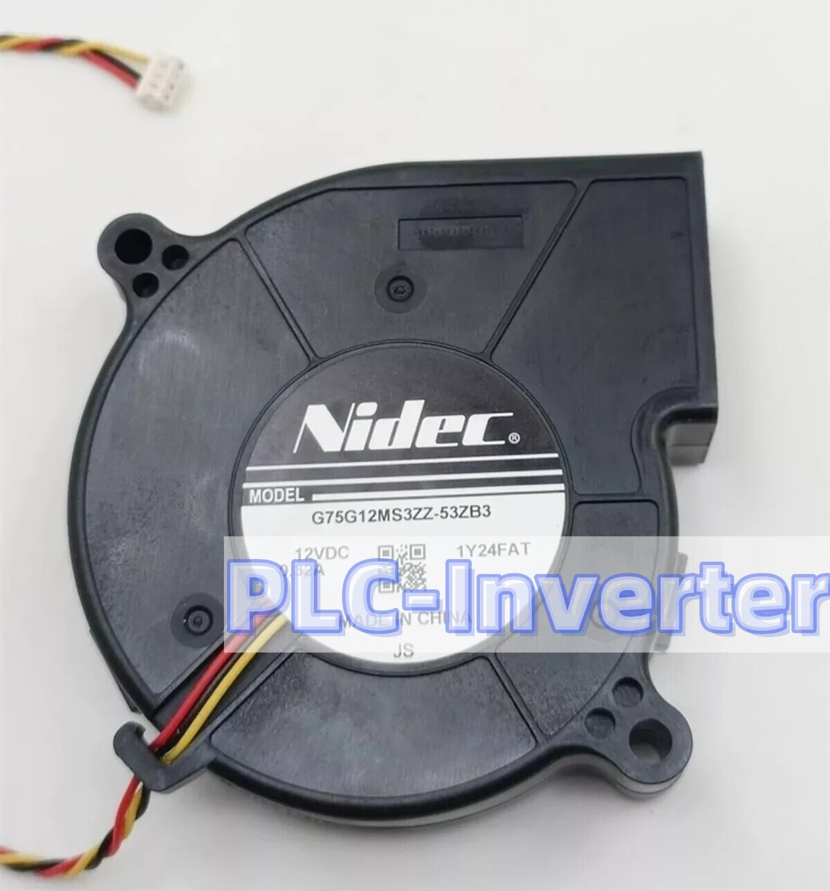 New G75G12MS3ZZ-53ZB3 12V0.32A 3-Wires 4-Pin Projector Blower Cooling Fan #A6-
