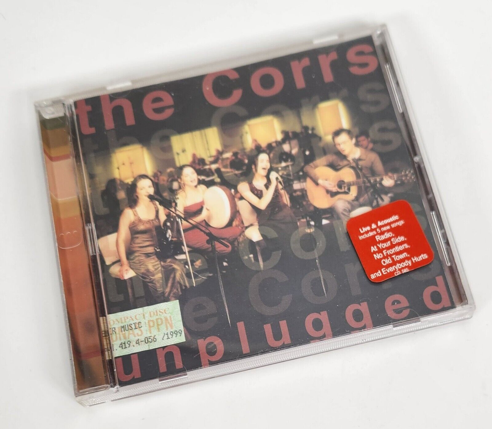 The Corrs MTV Unplugged CD 1999 Live Acoustic Set Indonesia Release Radio