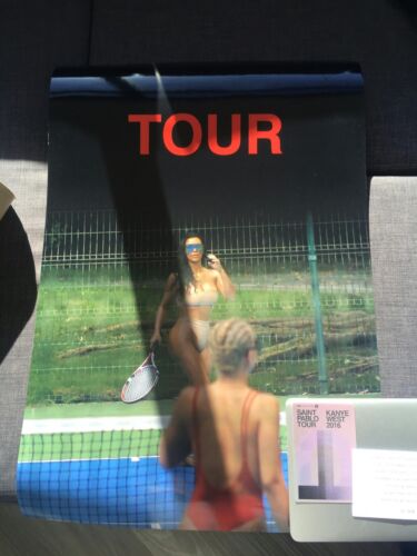 Póster Kanye West Saint Pablo Tour Limited Vip Kim Kardashian 24x36 - Imagen 1 de 1