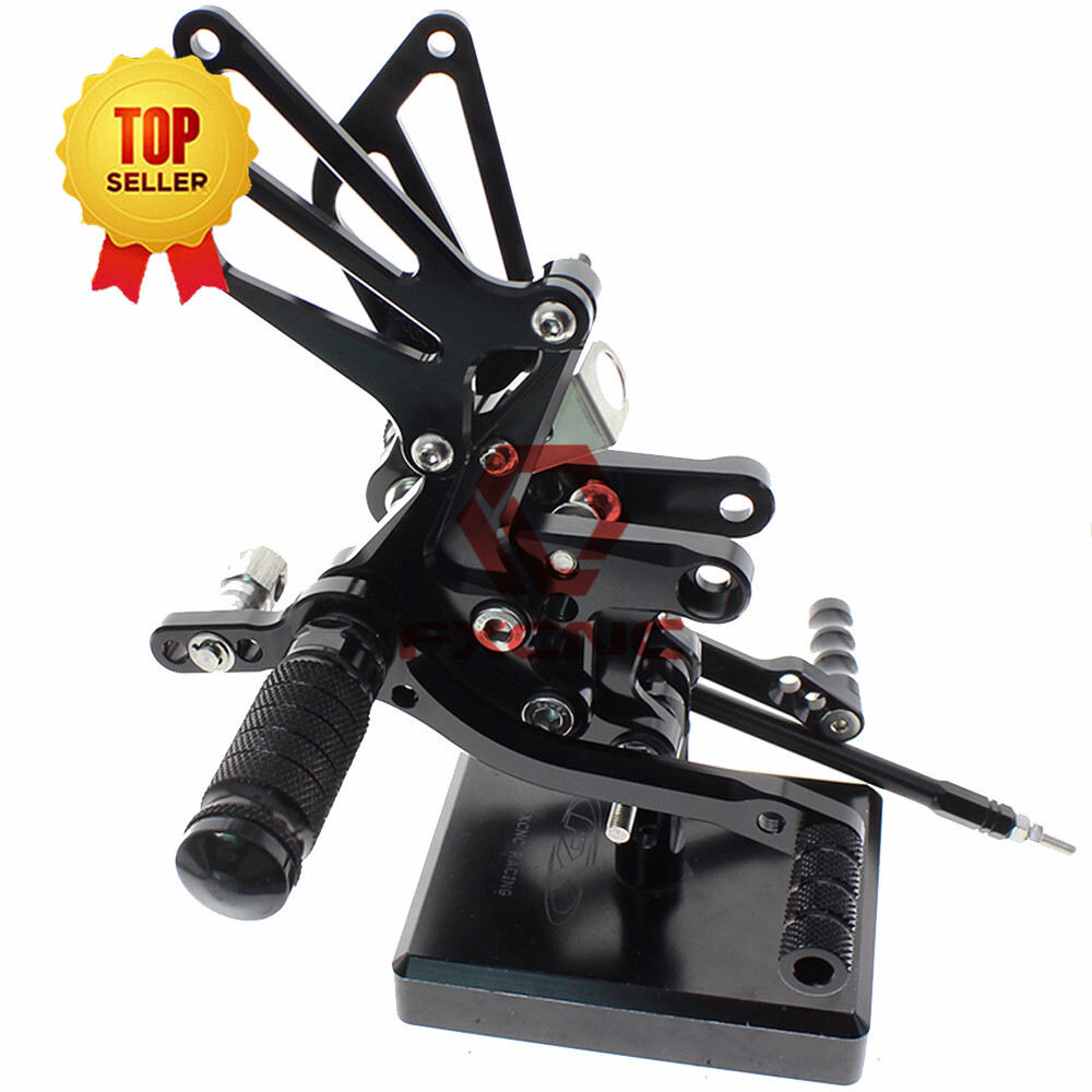 CNC Front Rearsets Footpeg Footrest Fit Suzuki GSXR750 1996-2005