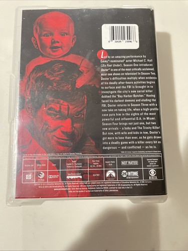 DEXTER SEASONS 1-4 DVD SET 42 & 1/2 Hours On 16 Discs Excellent Condition - 第 2/2 張圖片