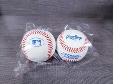 LOT OF 2 NEW Rawlings 12U Official League Practice Baseball Balls