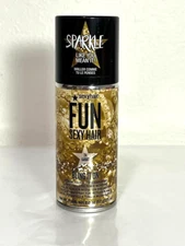 Sexy Hair Bling It On Hairspray Gold Glitter 24 Karat Medium Hold 2 oz Sparkle ✨