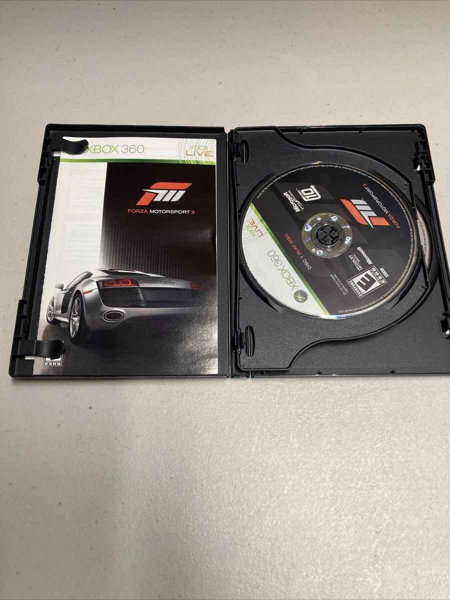 Forza Motorsport 3 - Limited Collectors Edition (Xbox 360, 2009) Tested