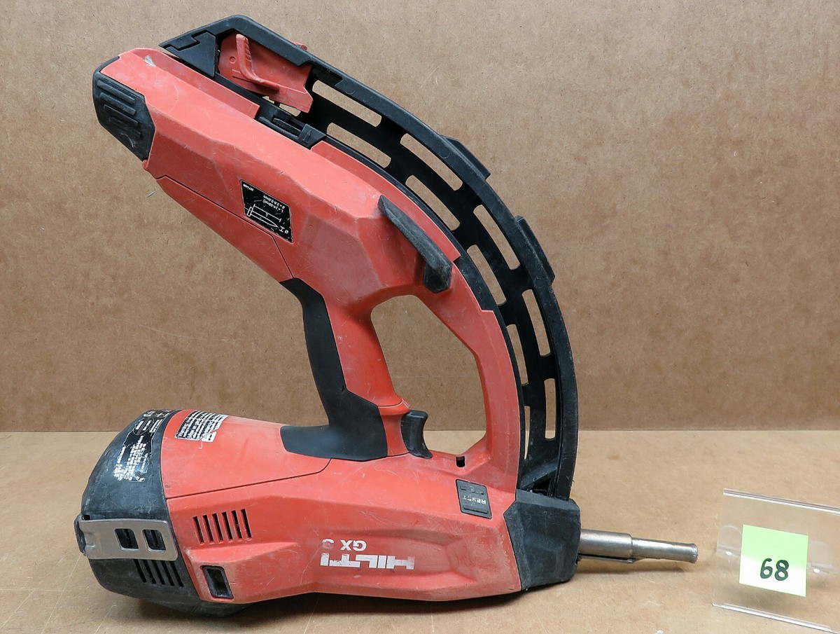 HILTI GX3 Gas-Actuated Fastening Tool Nailer Nail Gun for Parts 