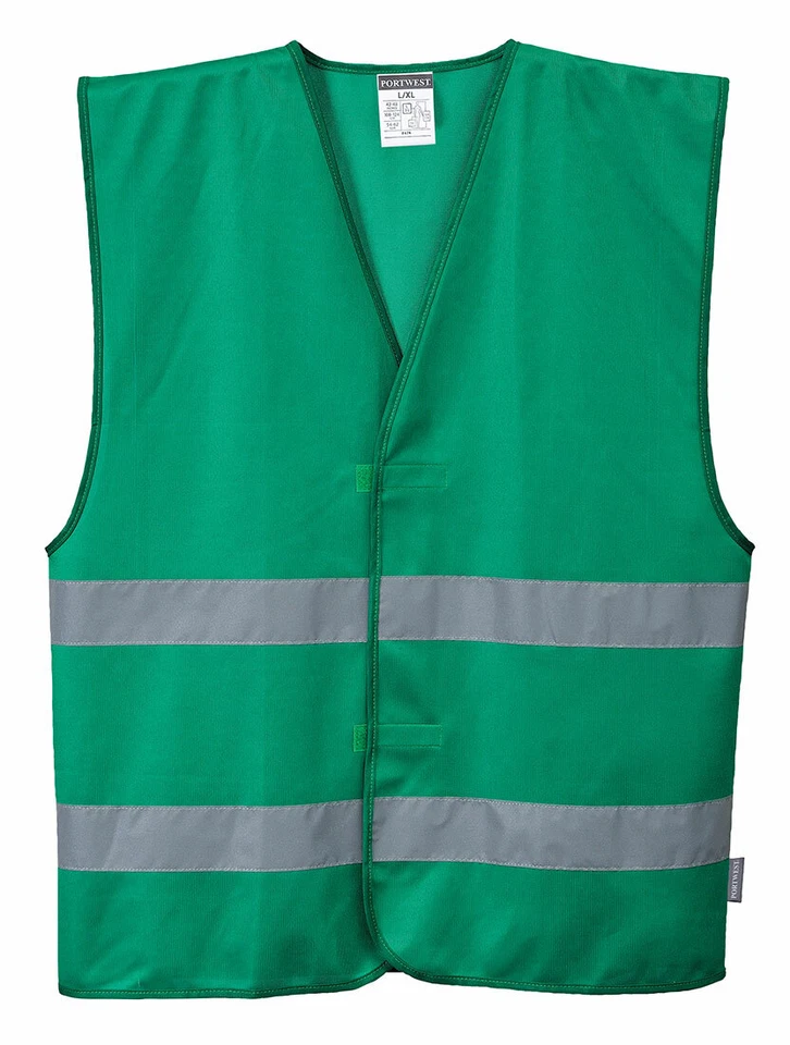 Portwest F474 Iona Lightweight Cooling Safety Vest with 2 Band Reflective Tape - Image 2 of 4