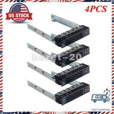 Lot of 4 2.5'' SAS HDD Tray Caddy 00HV061 for Lenovo R350X R450X US Shipping