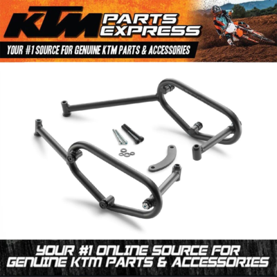 NEW OEM KTM SIDE CASE CARRIER SET 250 ADVENTURE 390 ADVENTURE