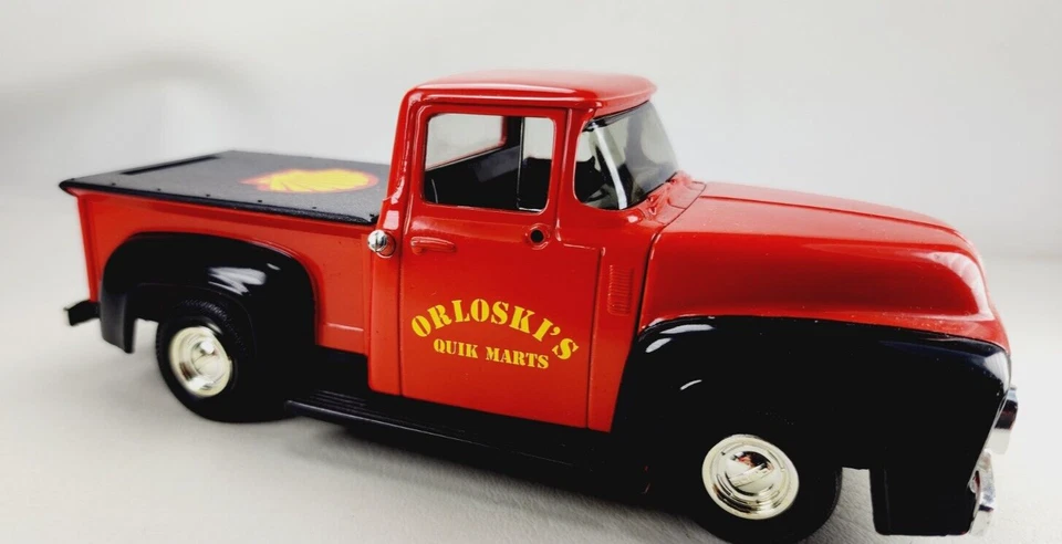 ERTL Diecast Orloski's 1956 Ford Pickup Coin Bank 2765 Limited Edition 7" w/key - Image 4 of 4