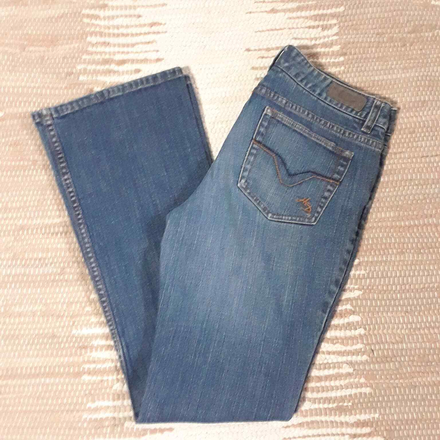 HarleyDavidson Classic Bootcut Jeans Blue Mid Rise, … Gem