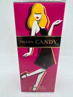 * VINTAGE * PRADA CANDY by PRADA 2.7 FL oz / 80 ML Eau De Parfum Spray Sealed