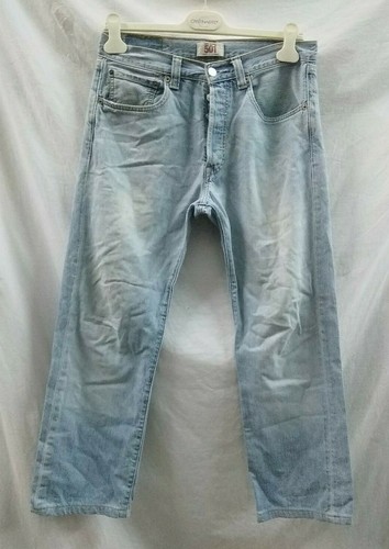 JEANS LEVIS 501 W 31 L 34 TESSUTO LEGGERO PRIMAVERA | eBay