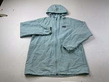 Patagonia Kids' Baggies Jacket Size XL Blue Teal Full Zip Hooded