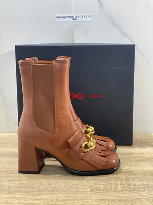 Bottines Femme Taille 39 Couleur Camel - Synthétique - Neuf Avec Emballage