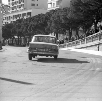 Eugen Bohringer & Peter Lang, Mercedes-Benz 220SE 1963 Rally Car Racing Photo 5