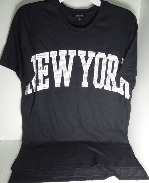 Jackson New York Logo T-Shirt Mens Size 