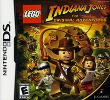 NINTENDO DS LEGO INDIANA JONES ORIGINAL ADVENTURES E LN / EUC 100 CASE INSERT