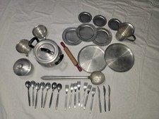 Creative Made in Itally For Playthings 30pc  Aluminum Dish Set