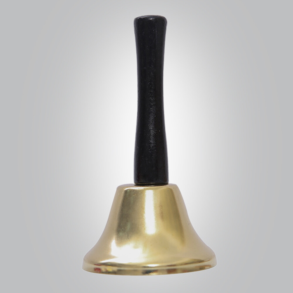 Silver Bell Reception Desk Bell Loud Hand Bell Christmas Handbells eBay