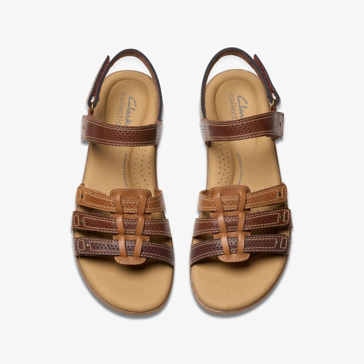 Clarks Women's Elizabelle Kay Brown Multi 26181577 | eBay