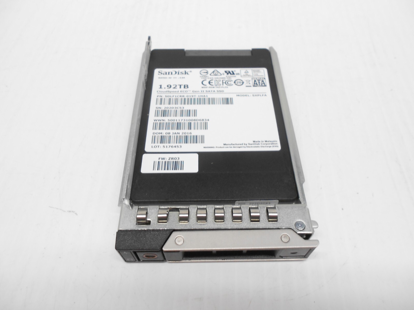10pcs 2.5 "Hard Drive Vassoio Caddy Per Dell Gen 14 G14 R640 R740 R740XD R940 HDD Caddy Staffa DXD9H/0DXD9H - Foto 13