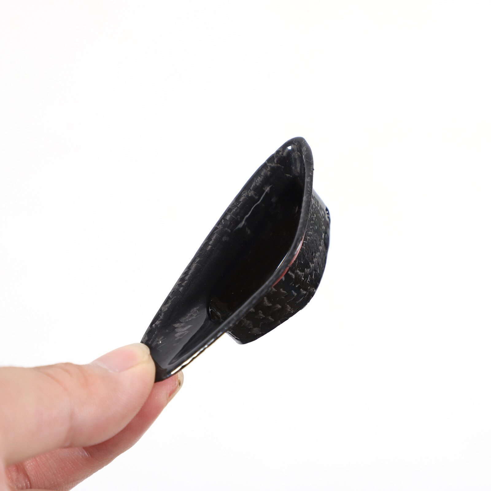 Real Carbon Fiber Gear Head Shift Knob Cover Grip Trim For Lotus Emira 23-24