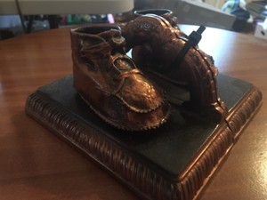 bronze shoes