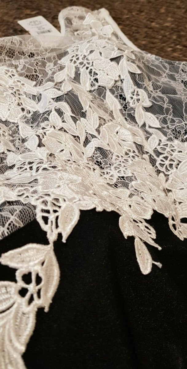 Black and White Lace Lipsy dress size 6UK | eBay UK