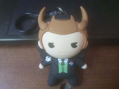 Marvel Disney+ Series 2 Collectors Bag Clip 3 Inch President Loki