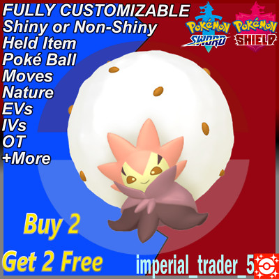 Pokémon Sword and Shield   Shiny Eldegoss   W/ Best 6IV Customizable