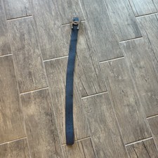 Used Style Stock Equestrian Belt With Horse Shoe Buckle Color Blue Size 38