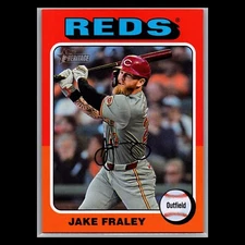 2024 Topps Heritage High Number - #531 Jake Fraley - Cincinnati Reds