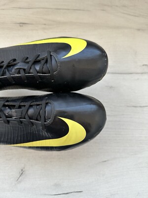 Nike Mercurial Vapor Superfly FG Black Volt Football Soccer