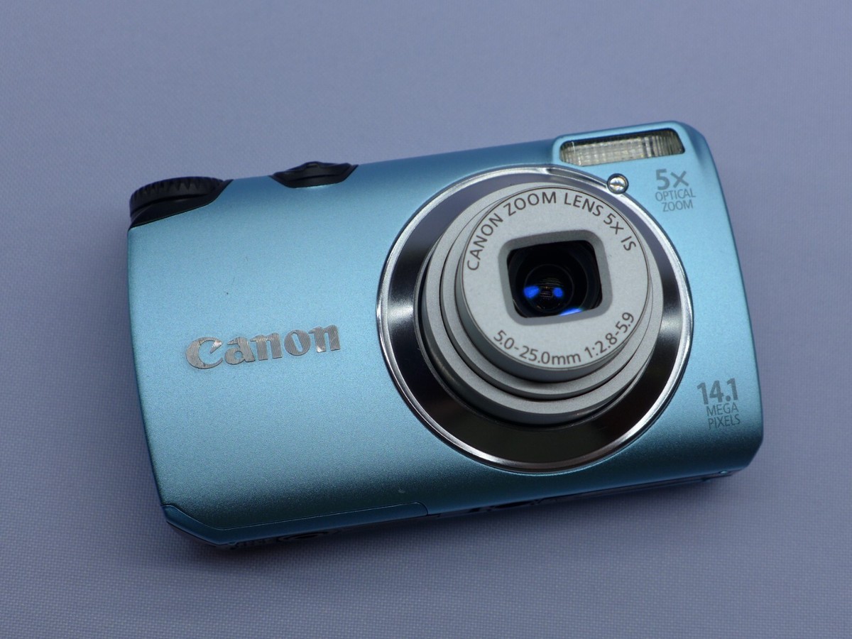 Canon PowerShot A3200 IS 14.1MP 5x Zoom Digital Camera | eBay