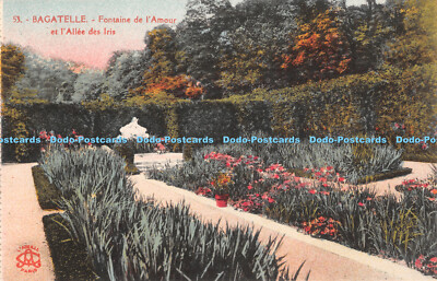 R412094 53 Bagatelle Fontaine de lAmour et lAllee des Iris LAbeille Paris Fotot
