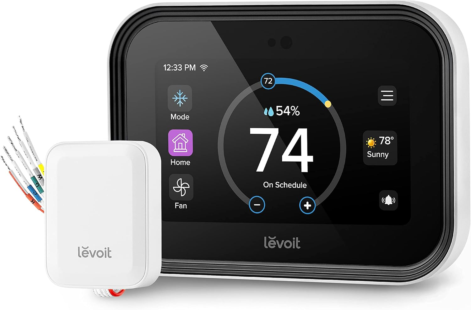 Smart Thermostat for Home, WiFi Programmable Digital Thermostat, Works with Alex-image