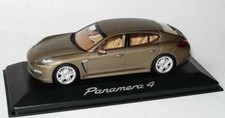 1:43 Porsche Panamera 4 Topasbraun Brown - Dealer Edition OEM - Minichamps