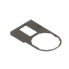 3pc SCHNEIDER ELECTRIC ZBZ33 Legend Plate Holder, 22mm, Switch Body 8x27mm,