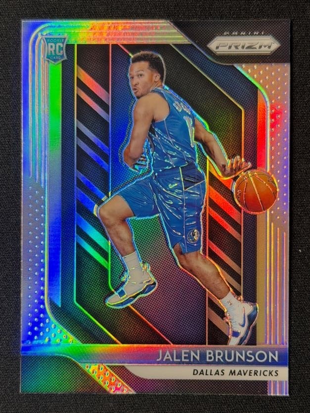 2018-19 Panini Prizm Jalen Brunson #250 RC Rookie Silver Prizm CLEAN (A)