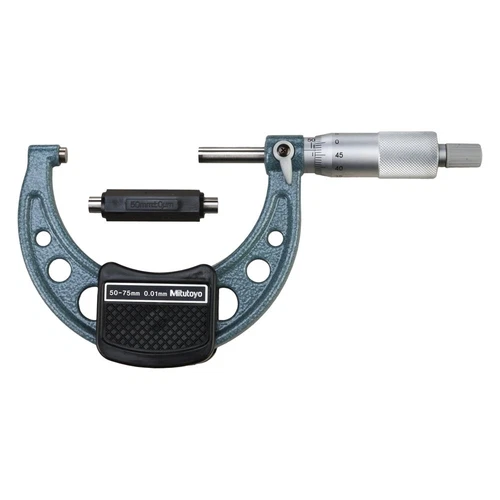 Mitutoyo 103 Series 50 to 75 mm Metric Mechanical Outside Micrometer