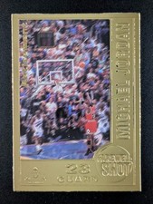 1999 Upper Deck 22KT Gold MICHAEL JORDAN 334/9923 Retirement Farewell Shot