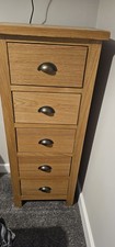 Oak Tallboy Chest of Drawers