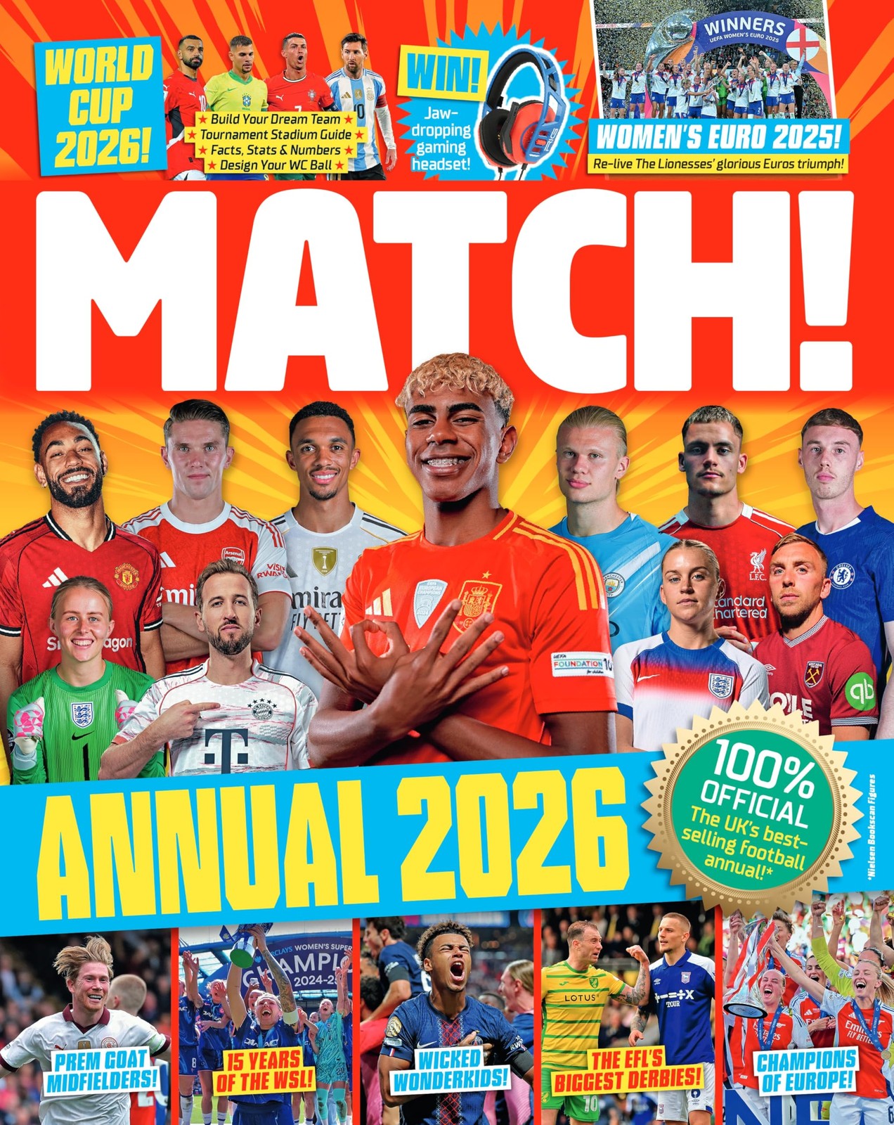 Match Annual 2026: The UK's bestselling football annual, featuri